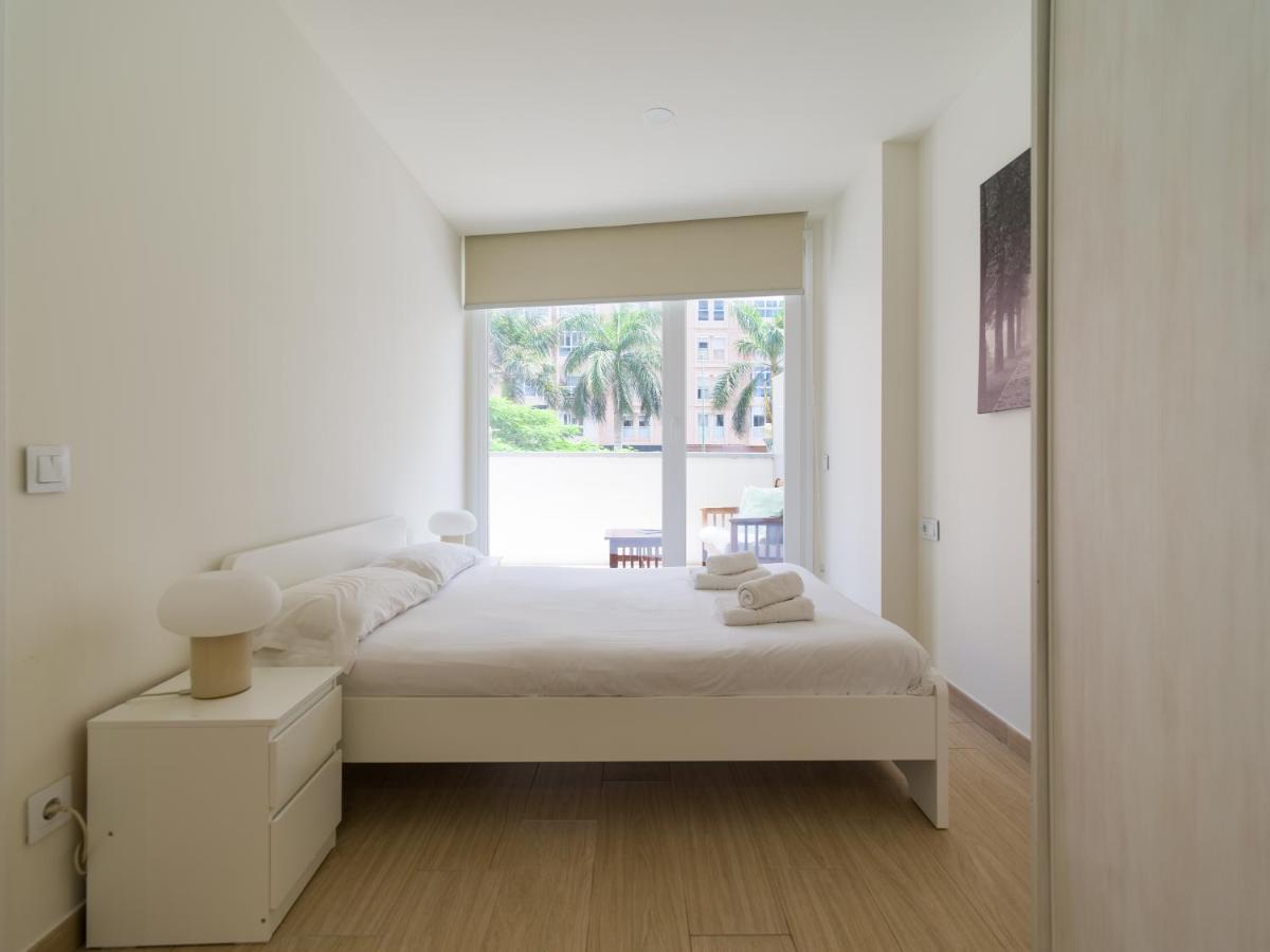 Homeforguest Apartamento Con Terraza Y Parking En Las Canteras Las Palmas de Gran Canaria Eksteriør billede