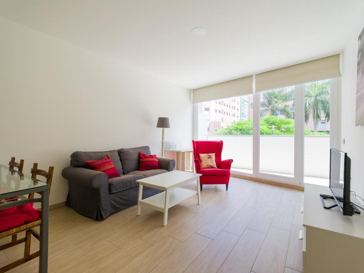 Homeforguest Apartamento Con Terraza Y Parking En Las Canteras Las Palmas de Gran Canaria Eksteriør billede