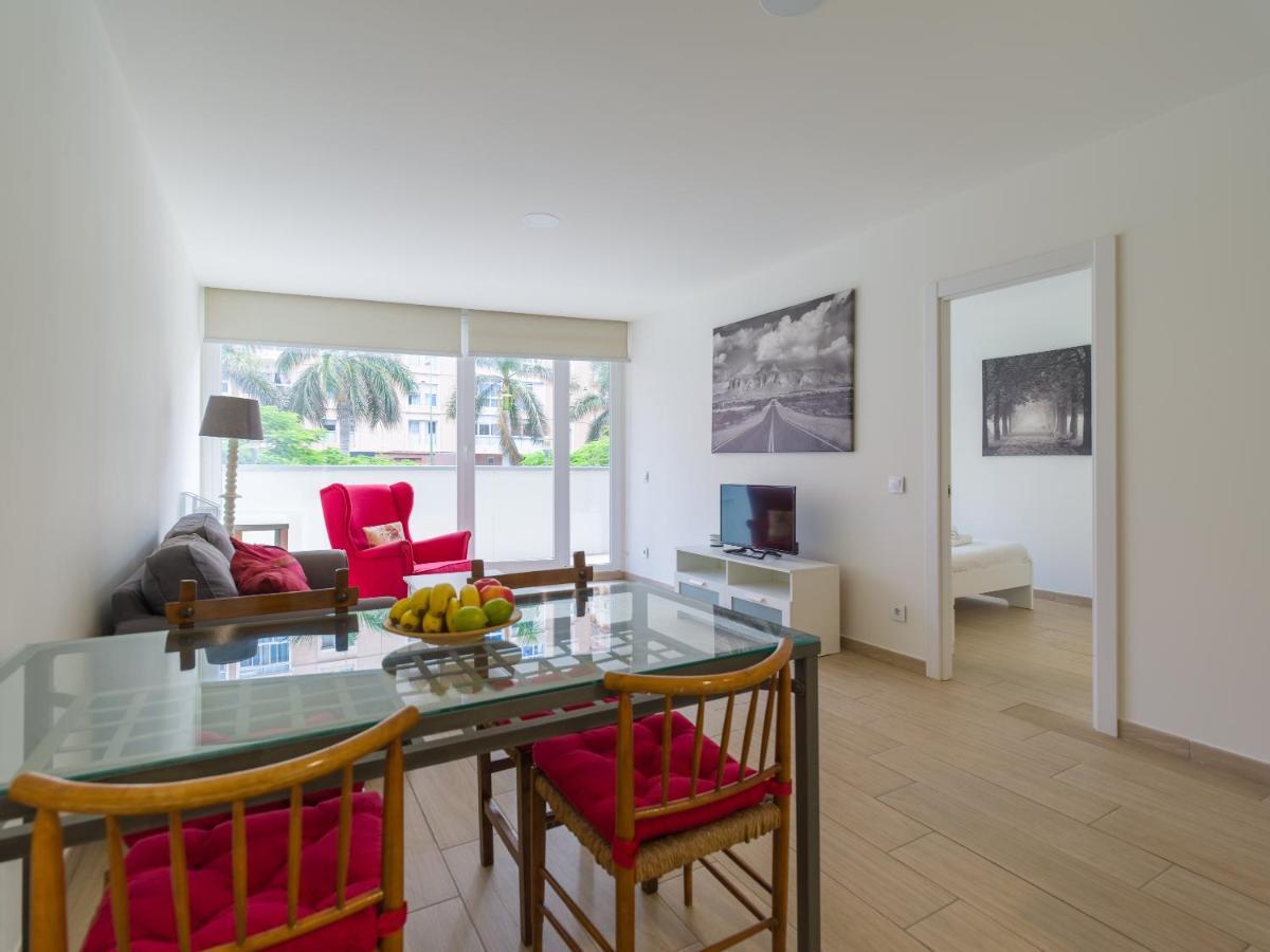 Homeforguest Apartamento Con Terraza Y Parking En Las Canteras Las Palmas de Gran Canaria Eksteriør billede