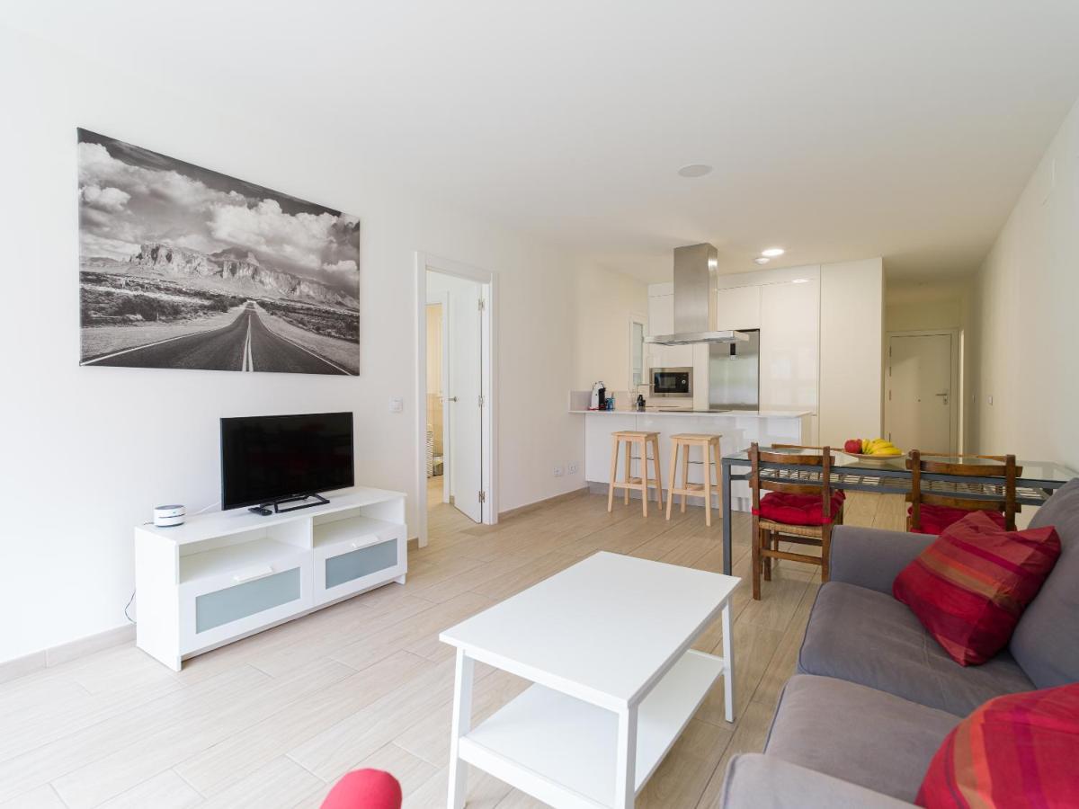 Homeforguest Apartamento Con Terraza Y Parking En Las Canteras Las Palmas de Gran Canaria Eksteriør billede