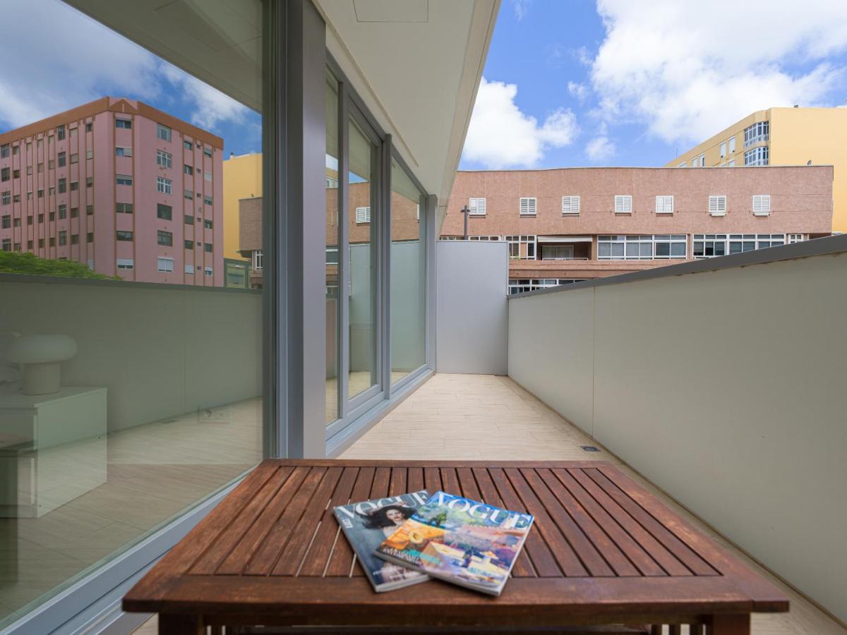 Homeforguest Apartamento Con Terraza Y Parking En Las Canteras Las Palmas de Gran Canaria Eksteriør billede